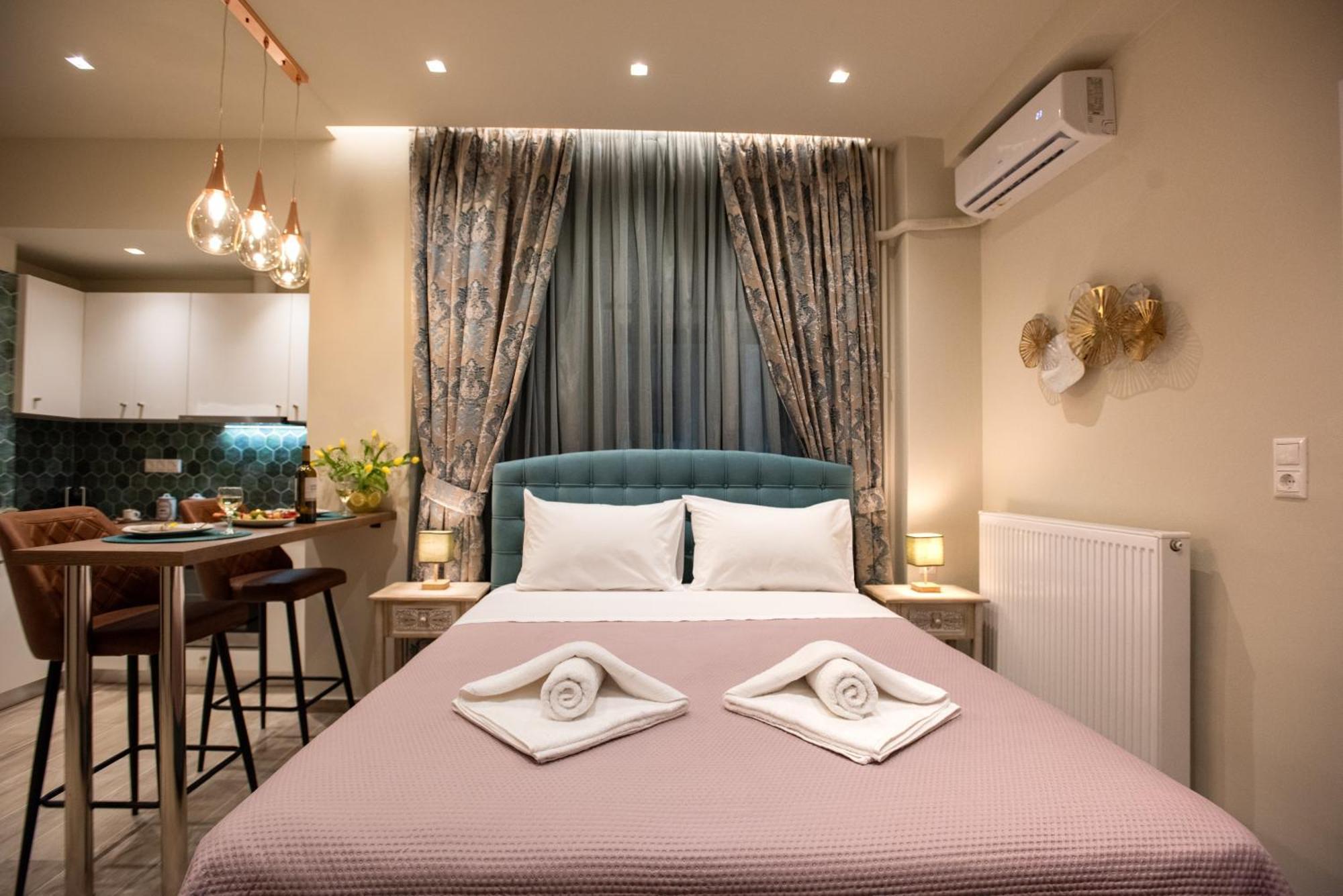 Blue Ark Romantic Studio Under Acropolis Athen Exterior foto