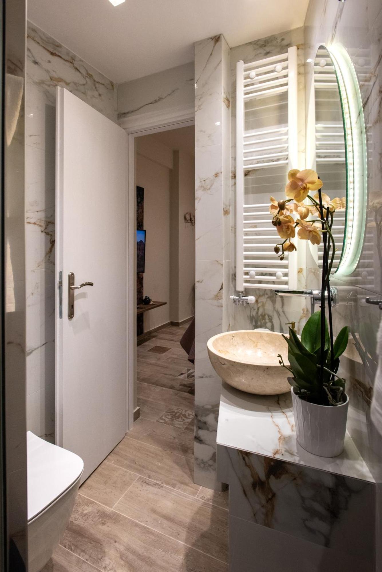 Blue Ark Romantic Studio Under Acropolis Athen Exterior foto