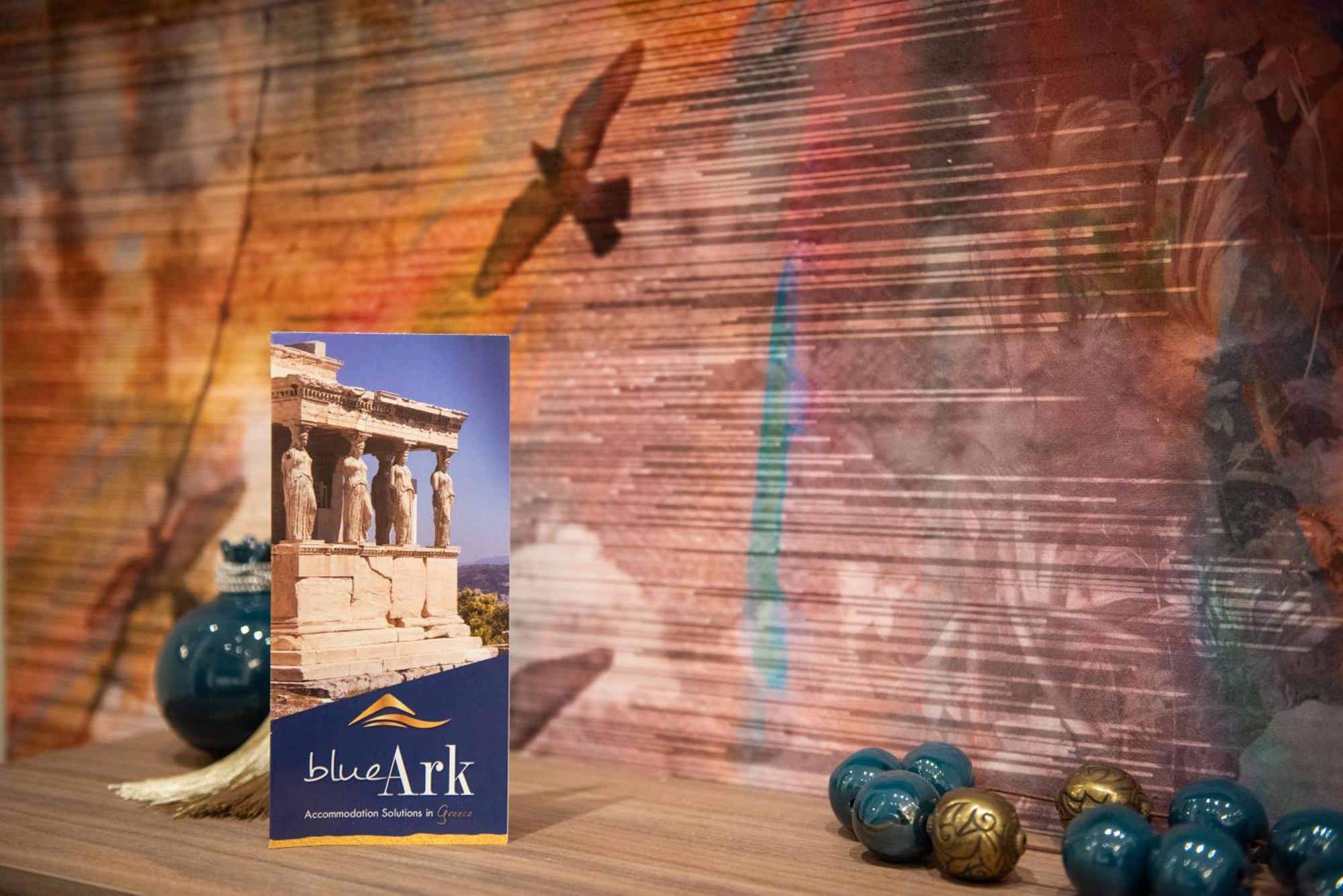 Blue Ark Romantic Studio Under Acropolis Athen Exterior foto