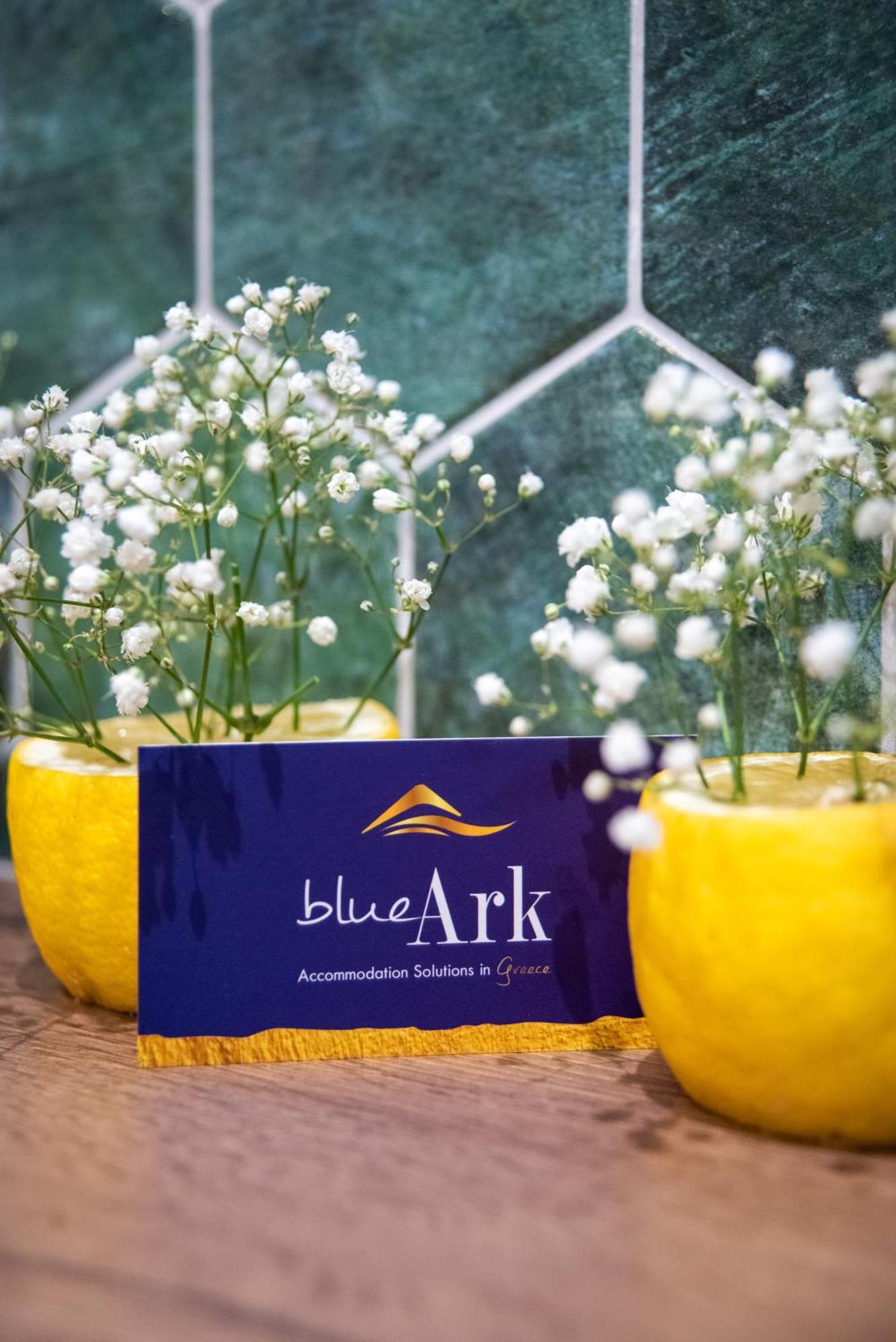 Blue Ark Romantic Studio Under Acropolis Athen Exterior foto